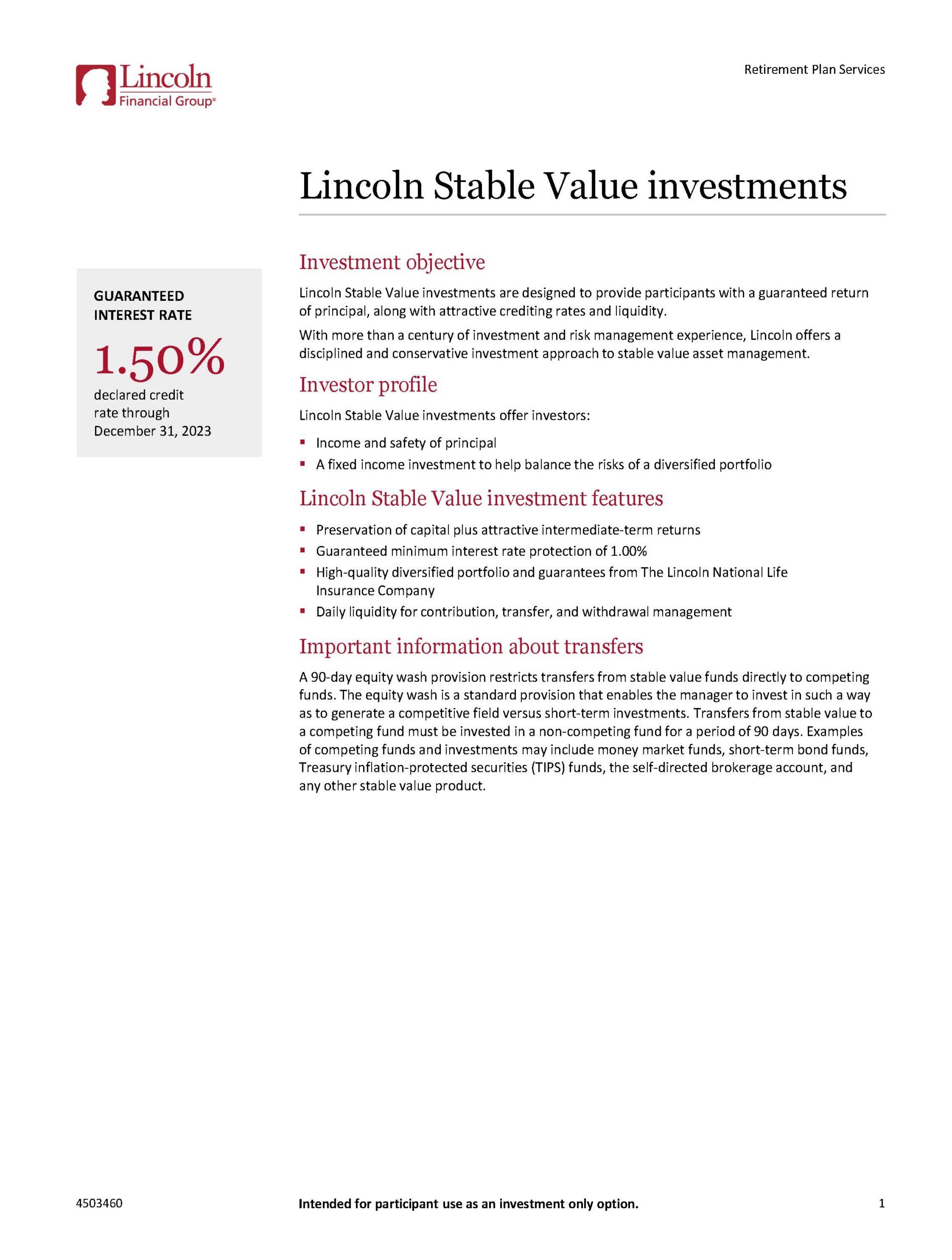 Stable Value Fund Definition